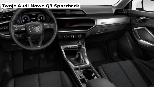 Audi Q3 Sportback wjeżdża do Polski. Ceny na start od 139 900 zł (z manualną klimatyzacją)