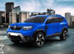 Семиместный Renault Duster: новые изображения