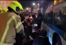 Автобус наехал на толпу протестующих в Иерусалиме — шокирующие кадры 60 406be35510ec9b3b85fec16e234d7fd0