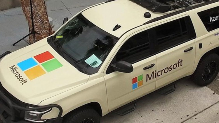 Microsoft випустила автомобіль для військових (Фото)